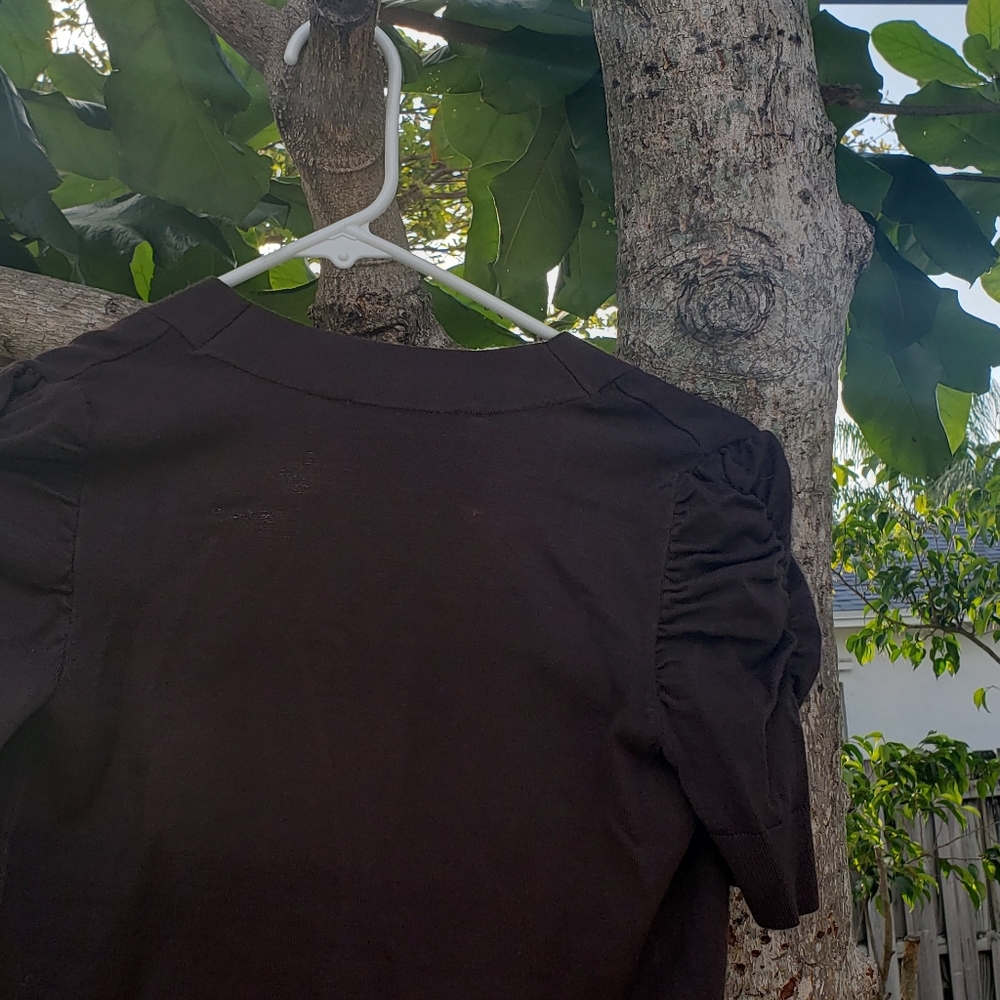 Ruched sleeved shrug - Picture 2 of 3